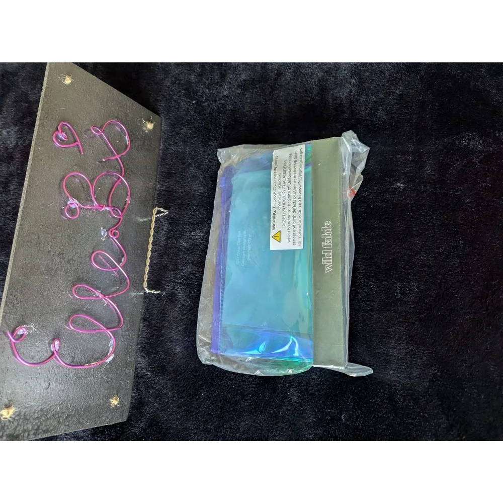 NWT Blue Hair Clip DIY Set